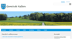 Desktop Screenshot of kallern.ch
